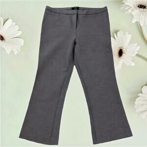 Max & Mia Gray Cropped Pants
